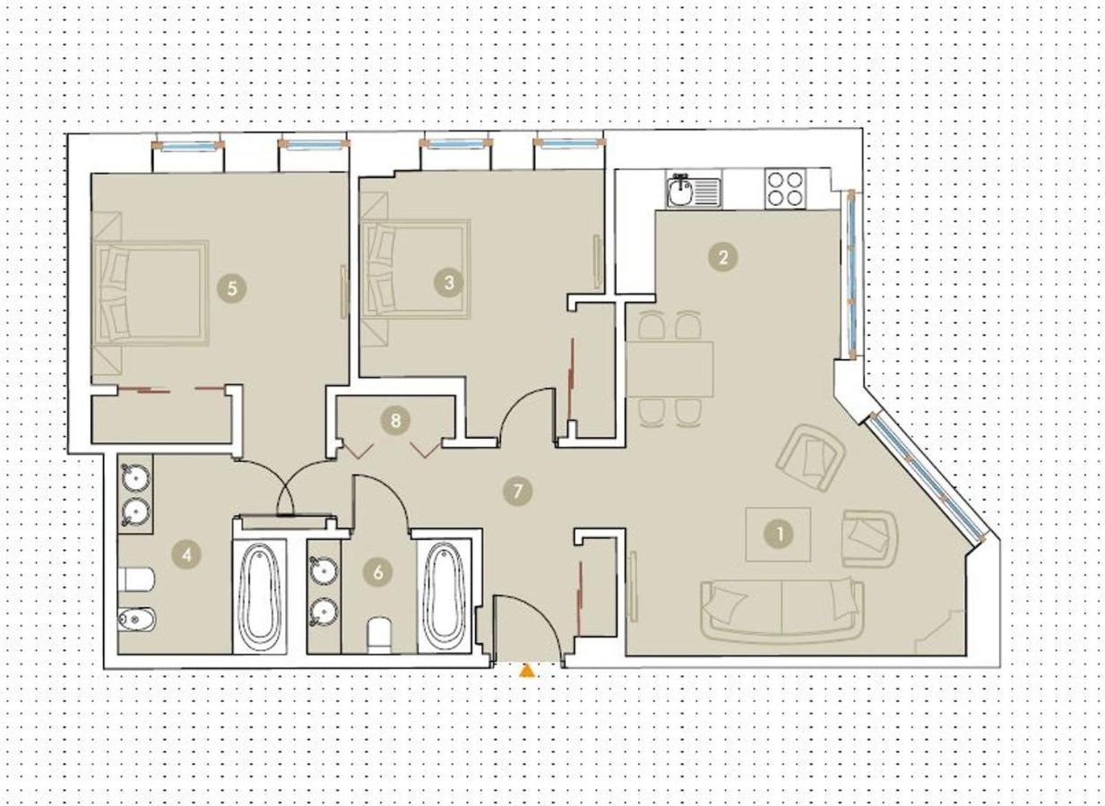 Golden Market Square - 3rooms, 90m2 Of Comfort & Quiet - As R502 Breslau